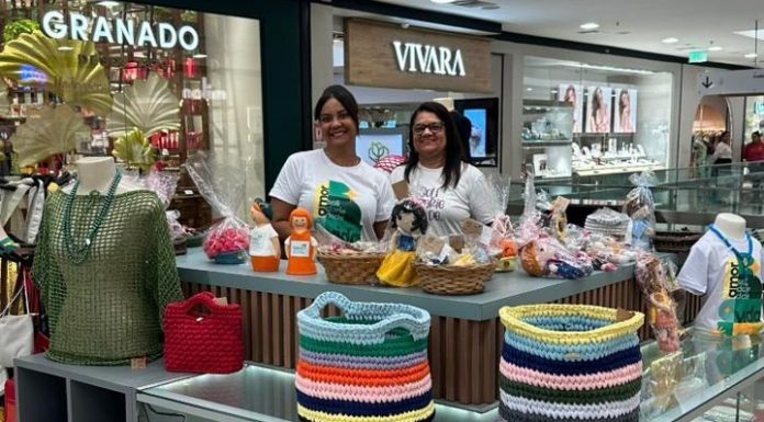 Núcleo de Apoio à Criança com Câncer – NACC, leva seus produtos para quiosque social no Plaza Shopping