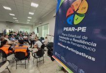 Jaboatão sedia última oficina para a construção do Plano Estadual de Adaptação e Resiliência Climática do Governo de Pernambuco