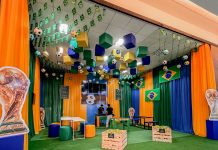 Shopping Difusora inaugura espaço temático para torcedores da Copa do Mundo