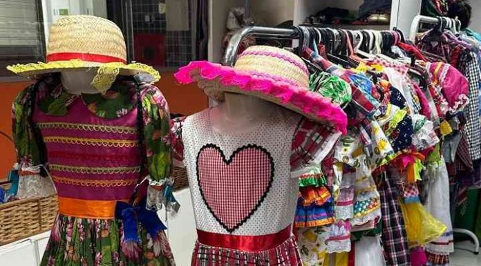 Bazar do NACC com várias opções para as festas juninas
