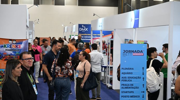 Jornada Bett Nordeste 2026: últimos estandes disponíveis para empresas do setor educacional