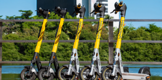 Boa Viagem concentra 30% das viagens de patinetes elétricas no Recife