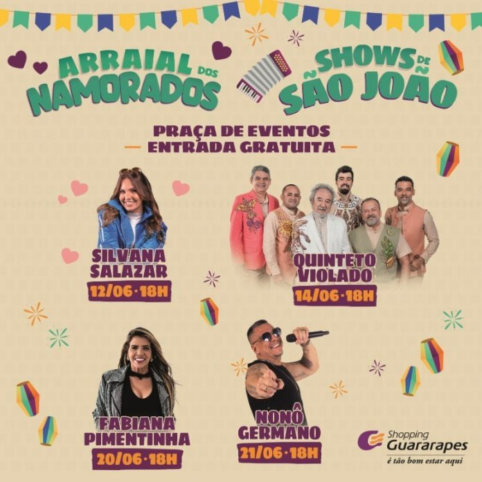 shopping-guararapes-arraiá-dos-namorados-shows-são-joão