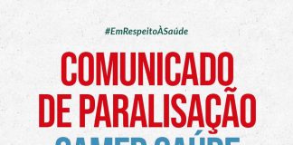 Simepe comunica que os médicos ortopedistas e traumatologistas de PE vinculados à CAMED Saúde, paralisam atendimentos eletivos a partir desta 2ª feira (29)