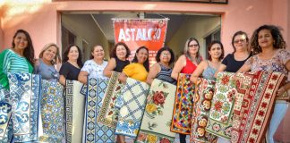 Associação de Tapeceiras de Lagoa do Carro (ASTALC) participa da 26º Feira Nacional de Negócios do Artesanato – FENEARTE