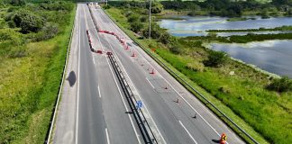 Motoristas devem ficar atentos a intervenções nas rodovias do Litoral Sul nesta semana