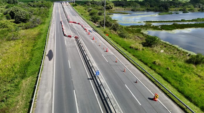Motoristas devem ficar atentos a intervenções nas rodovias do Litoral Sul nesta semana