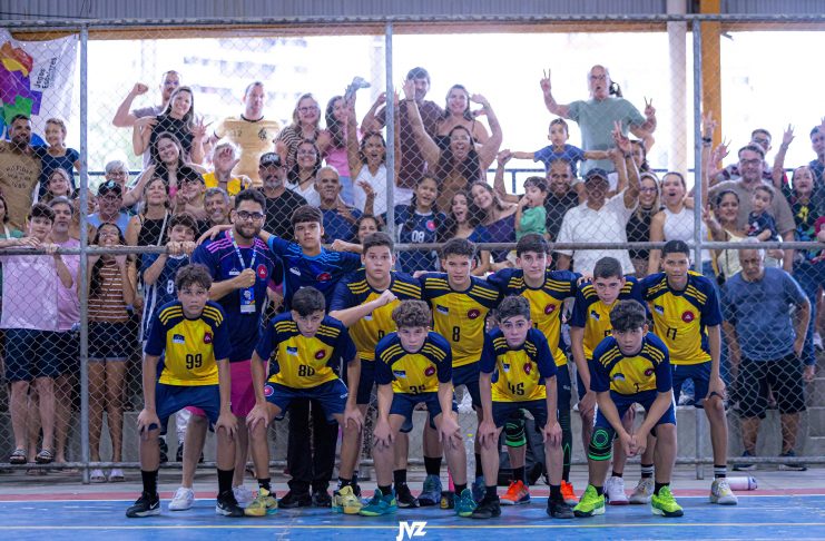 Equipe masculina de handebol mirim do Colégio Imaculado Coração de Maria, em Olinda, é campeã dos JEPS 2026
