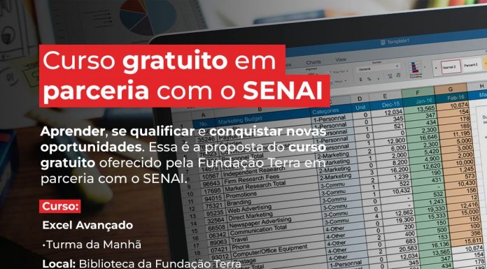 Fundação Terra e SENAI oferecem cursos gratuitos de qualificação profissional em Arcoverde