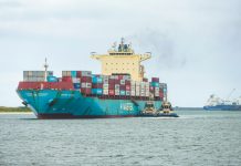 APM Terminals Suape recebe em seu terminal, primeiro navio 100% eletrificado
