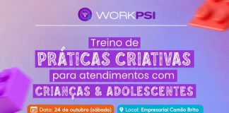 Abertas as inscrições para o workshop de Psicologia sobre práticas criativas no atendimento infantil