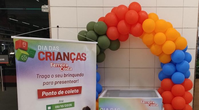 Ferreira Costa arrecada brinquedos para crianças atendidas pela Casa Sorrir