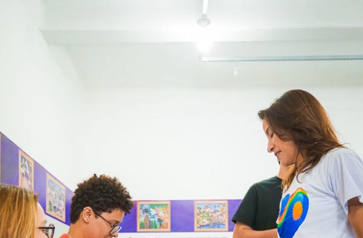 Ao votar em Caruaru, governadora de Pernambuco, Raquel Lyra afirma que “hoje é um dia muito importante para a democracia”